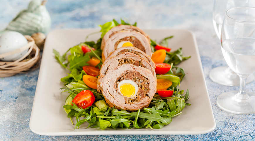 рулет из рубленного мяса с овощами при панкреатите рецепт