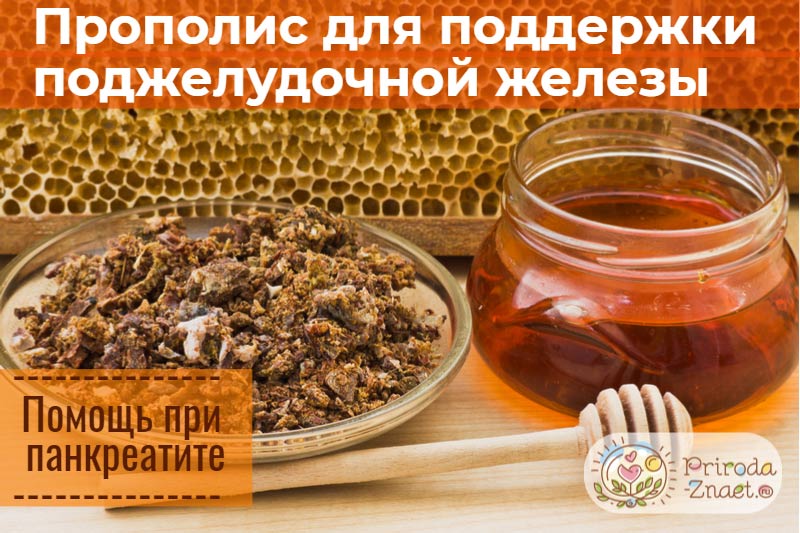 можно ли мёд с прополисом при заболеваниях поджелудочной железы