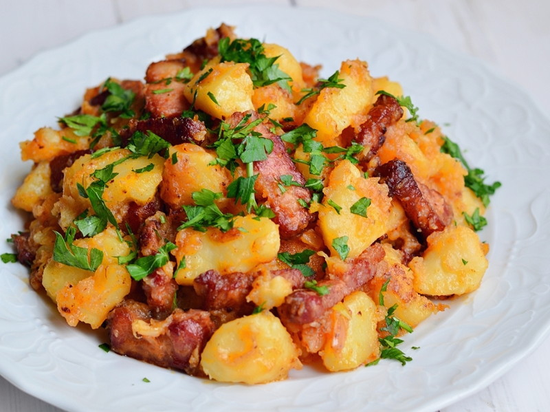 картошка тушёная с мясом в мультиварке при панкреатите